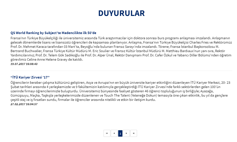 duyurular